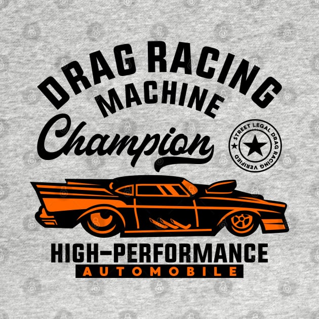 DRAG RACE MACHINE by beanbeardy